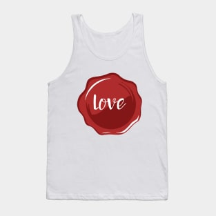 Love wax Seal Tank Top